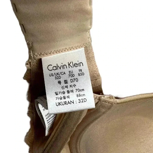 Calvin Klein Strapless Bra Bundle – Set of 2, Nude, Size 32D - Picture 12 of 13